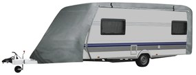 vidaXL Cobertura caravana cinzento S