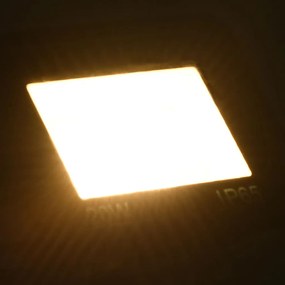 Projetor c/ iluminação LED 20 W branco quente