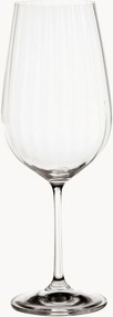 Copos de vinho tinto em cristal Waterfall, conjunto de 12