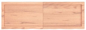Prateleira de parede 120x40x(2-6) cm carvalho tratado castanho