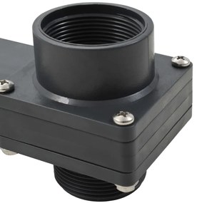 Válvula de regulação para piscina 2 pcs 38 mm