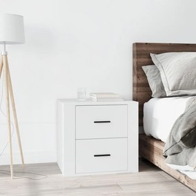 816704 vidaXL Mesa de cabeceira 50x39x47 cm branco