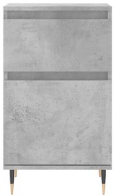 Aparadores 2 pcs 40x35x70 cm derivados de madeira cinza cimento