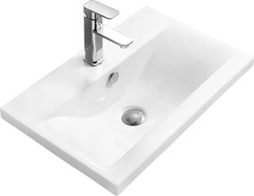 Mexen Emma lavatório embutido em bancada 51 x 39 cm, branco - 25055100