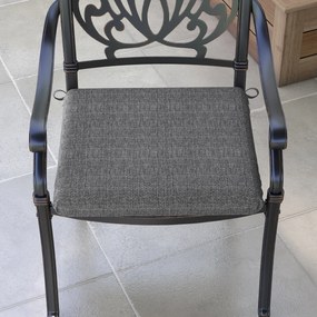 Conjunto de Almofadas para Cadeiras 47x47x7 cm Conjunto de 4 Peças Alm