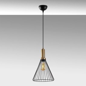Chandelier Dear – Preto Antique – 24 x 24 cm
