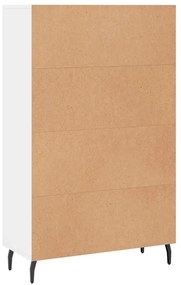 Aparador alto 69,5x31x115 cm derivados de madeira branco