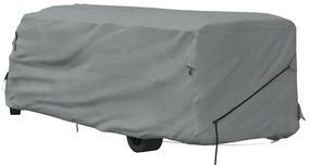 Capas autocaravanas 870x235x275 cm tecido não tecido cinzento
