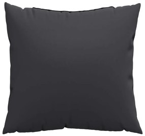 Almofadas de sofá 4 pcs 50x50 cm tecido preto