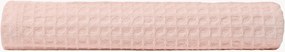 Toalha de mãos em algodão com textura favo de mel Cherry Pink