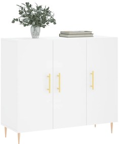 Aparador 90x34x80 cm derivados de madeira branco