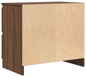Móvel de TV 60x35x54 cm derivados de madeira carvalho castanho