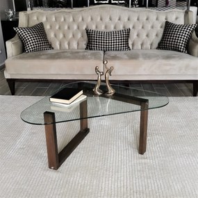 Mesa de Centro Cam – Nogal – 96 cm x 41 cm x 81 cm