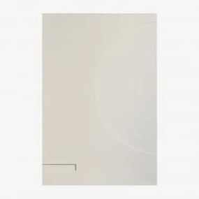 Lienzo Decorativo 60x90 Cm Em Relevo Iridionne Tapioca Bege - Sklum