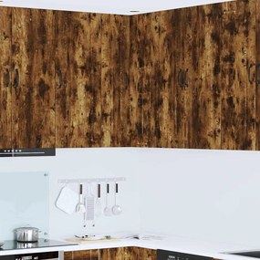 vidaXL Armário de Cozinha Carvalho Defumado 57 x 57 x 100 cm