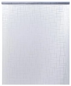 Películas para janela 4 pcs PVC fosco padrão estrelas