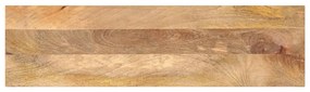 Tampo de mesa retangular 100x40x2,5 cm mangueira maciça