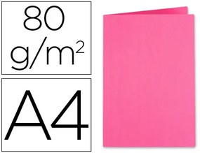 Classificador Exacompta Din A4 Rosa Fucsia 80gr