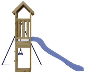 Conjunto de brincar para exterior madeira de pinho impregnada