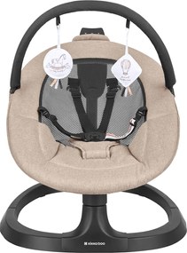 Cadeira Balanço elétrica para bebés Zazu Bege