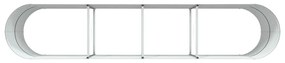 Canteiro Elevado para Jardim vidaXL Verde 400x80x81 cm Aço Galvanizado