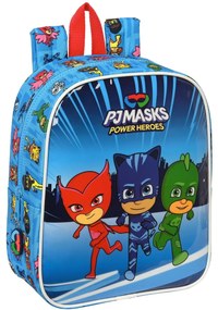 Mochila Escolar Pj Masks Azul 22 X 27 X 10 cm