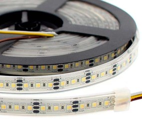 Fita de LED SMD3528, DC12V, 5m (240 Led/m), 48W, IP68 Branco duplo