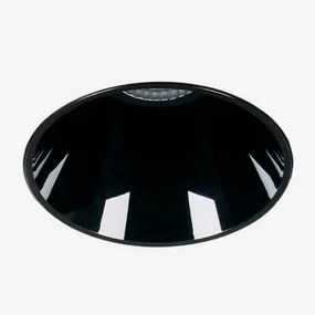 Downlight Led Embutido Sem Moldura Trimless Redondo Ø5,3 Cm Em Alumínio Luisiana Branco Cálido 2700k & Preto & 6 W & 23º - Sklum
