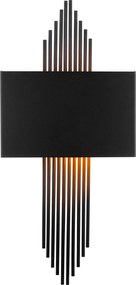 Aplique de Parede 621 – Preto – 75 x 10 x 22 cm