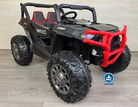 Carro elétrico para crianças Buggy Dakar 24V MP4 Preto