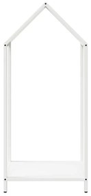 Suporte para lenha 40x25x90 cm aço laminado a frio branco