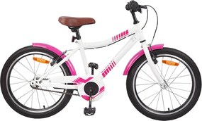vidaXL Bicicleta Infantil 24 Polegadas para 8-12 anos Rosa