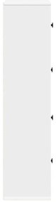 Estante 60x24x101,5 cm derivados de madeira branco