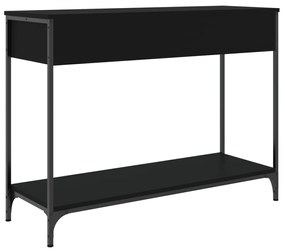 Mesa consola 100x34,5x75 cm derivados de madeira preto