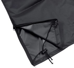 Capas p/ aquecedor forma pirâmide 2pcs 58x58x228 cm oxford 420D