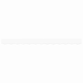Valance para Toldos - Estruturas de 2,5m - Branco - 2,3x0,2m