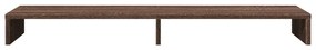 Suporte monitor 100x27x10cm derivados madeira carvalho castanho