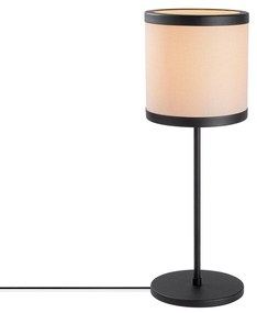 Candeeiro de Mesa Way – Preto e Branco – 18 x 18 x 52 cm