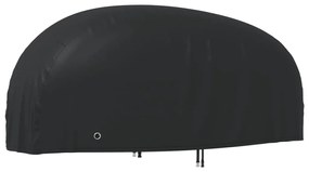vidaXL Capa para motociclo 245x105x125 cm oxford preto