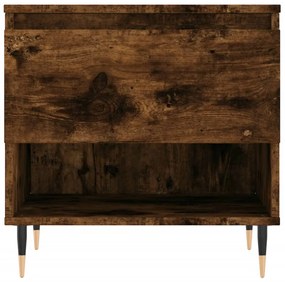 Mesa de centro 50x46x50 cm derivados de madeira carvalho fumado