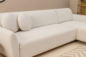 **** Sofá de Canto Eddy – Branco – 162 x 273 cm

**