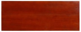 Mesa consola 90x30x75 cm mogno maciço castanho clássico