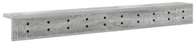 Cabideiro de Parede Sonoma cinzento 100 x 10.5 x 10.5 cm