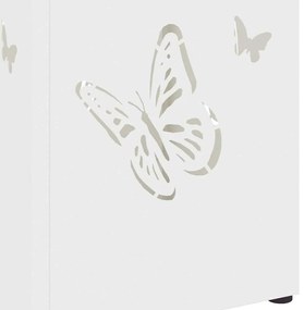 Suporte para Guarda-Chuva Branco Metal Padrão Durável