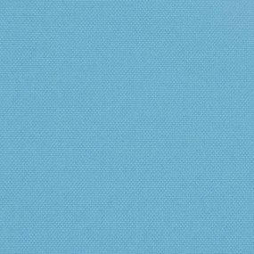 Guarda-sol de jardim com poste de aço 223x223x213 cm azul