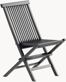 Cadeiras de jantar de jardim em madeira de teca Kenya, conjunto de 2