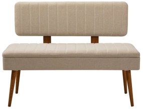 **** Conjunto Extensível de Mesa de Jantar e Cadeiras Vina – Nogal e C