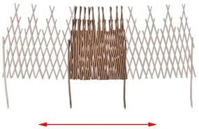 Cerca em treliça salgueiro 5 pcs
