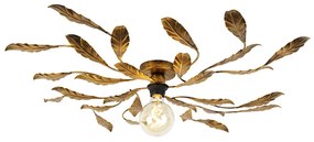 Luminária de teto vintage ouro antigo - Linden Clássico / Antigo