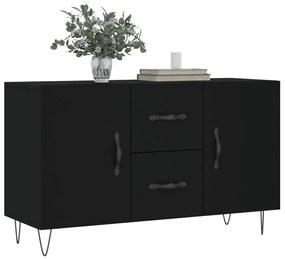 Aparador 100x36x60 cm derivados de madeira preto